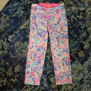 Lilly Pulitzer workout leggings capris